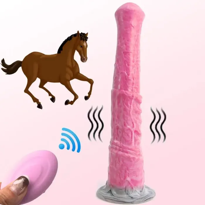 Female Sex Toys Inyarose Realistic Long Horse Dildo Vibrator