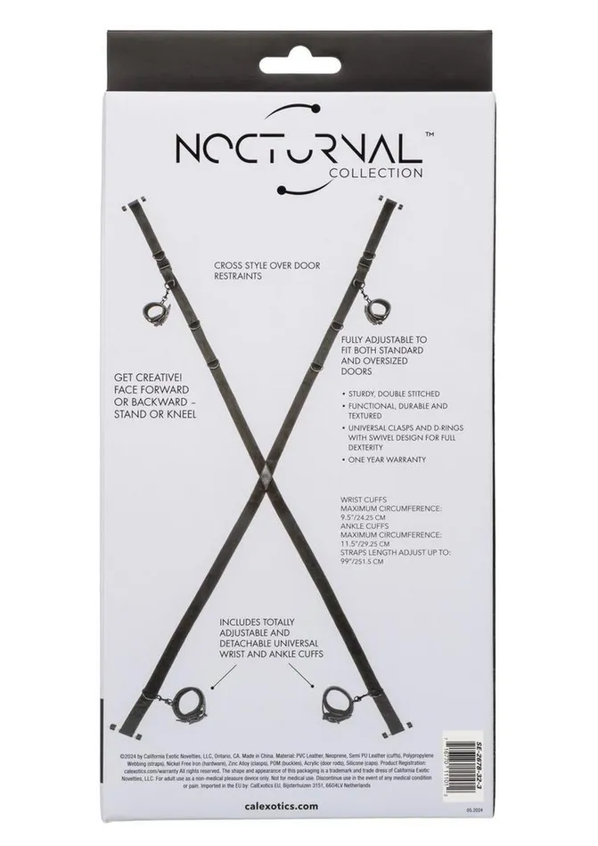Female Sex Toys Nocturnal Collection Over The Door Cross Nocturnal