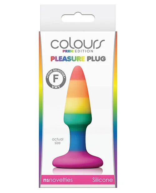 Female Sex Toys Open Desires Colours Pride Edition Pleasure Plug Mini Rainbow