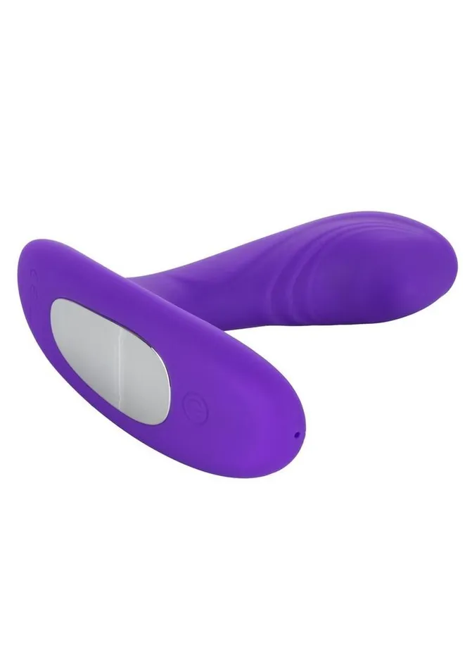 Female Sex Toys Remote Controlled Vibes Pinpoint Pleaser Silicone Rechargeable PSpot Vibrator with Remote Control