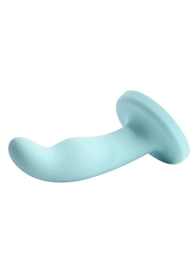 Female Sex Toys Ryplie Silicone Curved Dildo with Suction Cup Sportsheets