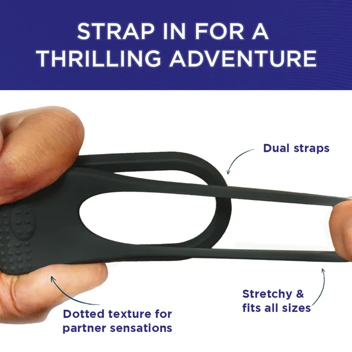 Female Sex Toys Skore Skore Thrills Dual Strap Ring Massager Female Sex Toys Skore Skore Thrills Dual Strap Ring Massager