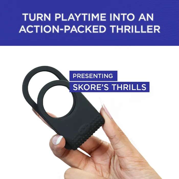 Female Sex Toys Skore Skore Thrills Dual Strap Ring Massager Female Sex Toys Skore Skore Thrills Dual Strap Ring Massager
