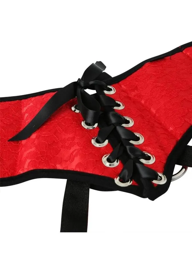 Female Sex Toys Sportsheet Curvy Collection Sunset Lace Corsette Adjustable StrapOn Sportsheets Female Sex Toys Sportsheet Curvy Collection Sunset Lace Corsette Adjustable StrapOn Sportsheets