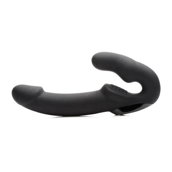 Female Sex Toys Strap U Strap U Urge Remote Control Vibrating Silicone Strapless StrapOn Black