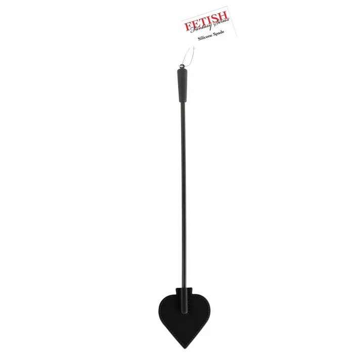 Fetish Fantasy Series Female Sex Toys Fetish Fantasy Series Silicone Spade Whip Black Fetish Fantasy Series Female Sex Toys Fetish Fantasy Series Silicone Spade Whip Black