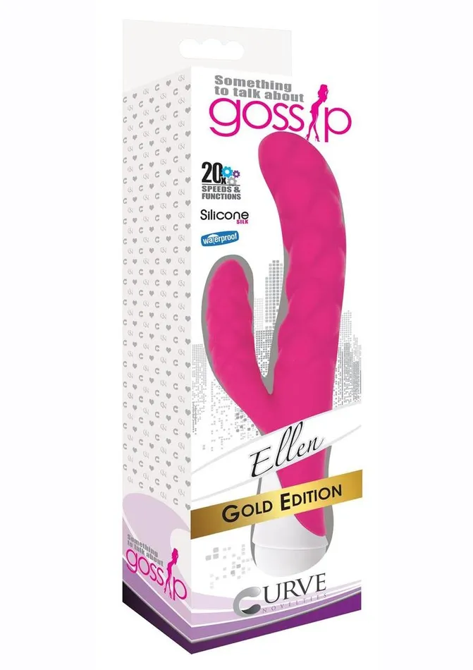 Gossip Female Sex Toys Gossip Ellen 20x Silicone Rabbit Vibrator