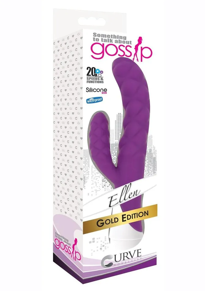 Gossip Female Sex Toys Gossip Ellen 20x Silicone Rabbit Vibrator