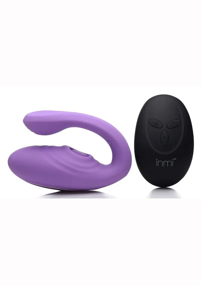 Inmi Female Sex Toys Inmi 7x Pulse Pro Pulsing Silicone Rechargeable Clit Stim Vibe with Remote Control Inmi Female Sex Toys Inmi 7x Pulse Pro Pulsing Silicone Rechargeable Clit Stim Vibe with Remote Control
