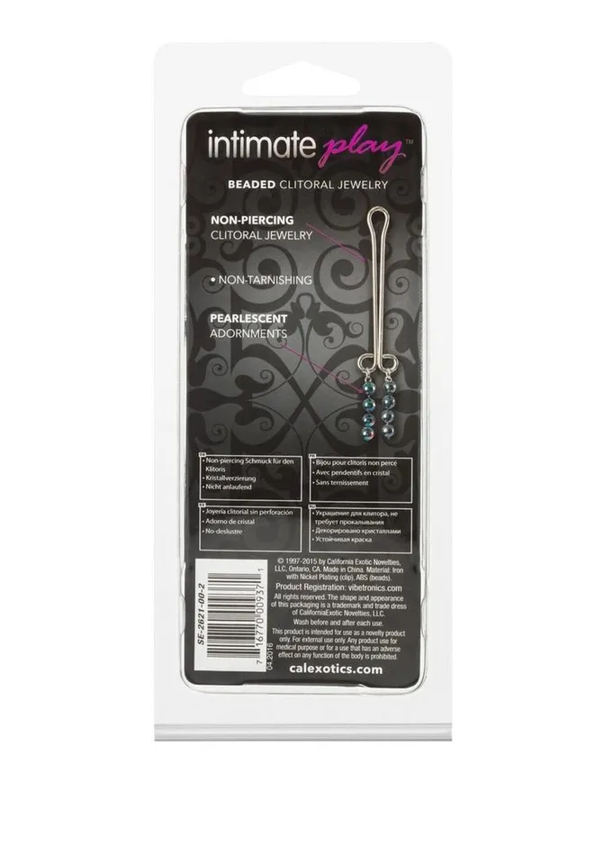Intimate Play Female Sex Toys Intimate Play NonPiercing Beaded Clitoral Jewelry Intimate Play Female Sex Toys Intimate Play NonPiercing Beaded Clitoral Jewelry