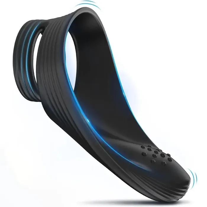 Inyarose Couples Double Ring Vibrating Cock Ring