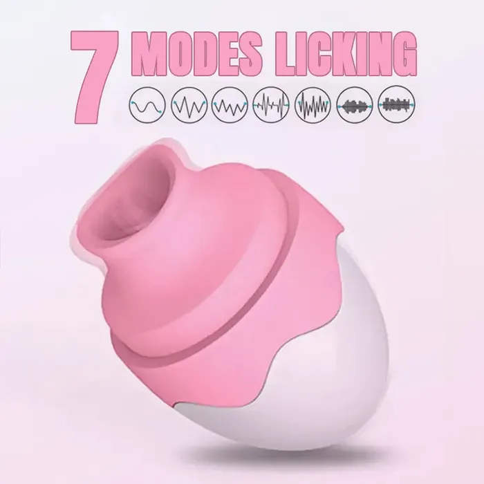 Inyarose Female Sex Toys Multifrequency Clitoral Licking Mini Egg
