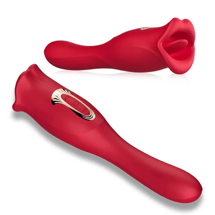Inyarose Female Sex Toys TongueLicking Clitoral Vibrator