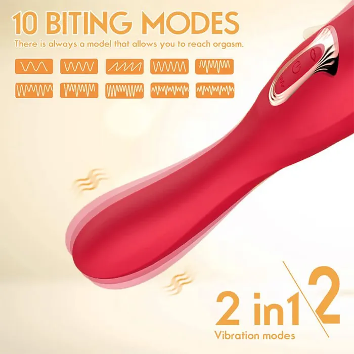 Inyarose Female Sex Toys TongueLicking Clitoral Vibrator