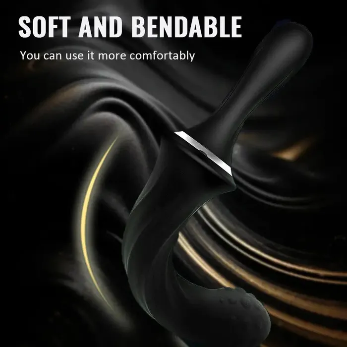 Inyarose Male Sex Toys Prostate Massage Double Head Anal Plugs