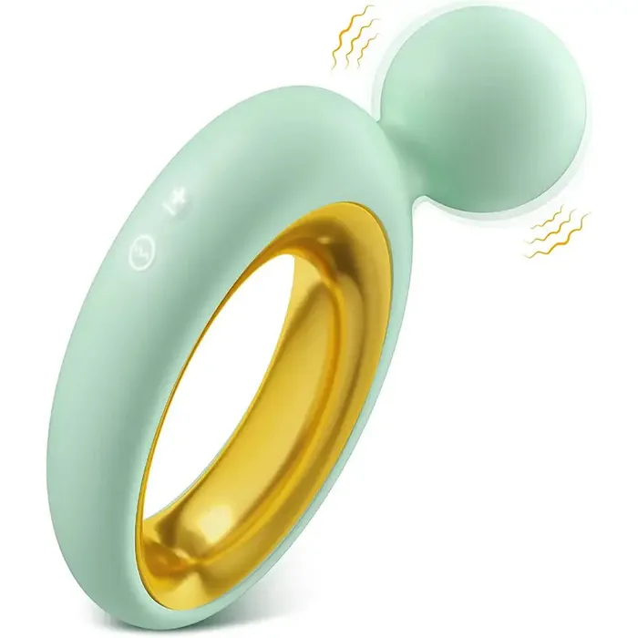 Inyarose RingShaped Handheld Vibrating Massager Male Sex Toys