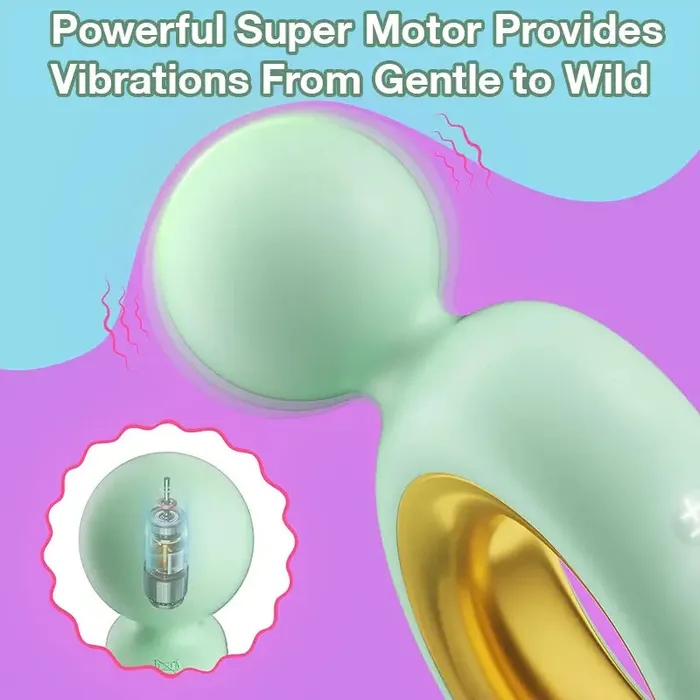 Inyarose RingShaped Handheld Vibrating Massager Male Sex Toys