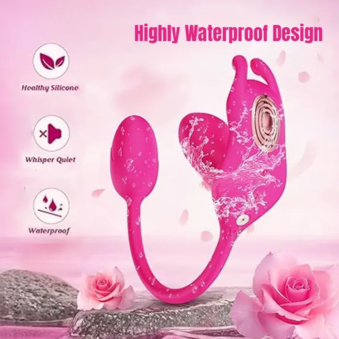 Inyarose Vibrators Rabbit Ear Shaped Wearable Vibrator