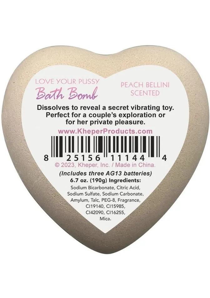 Kheper Games Male Sex Toys Love Your Pussy Bath Bomb