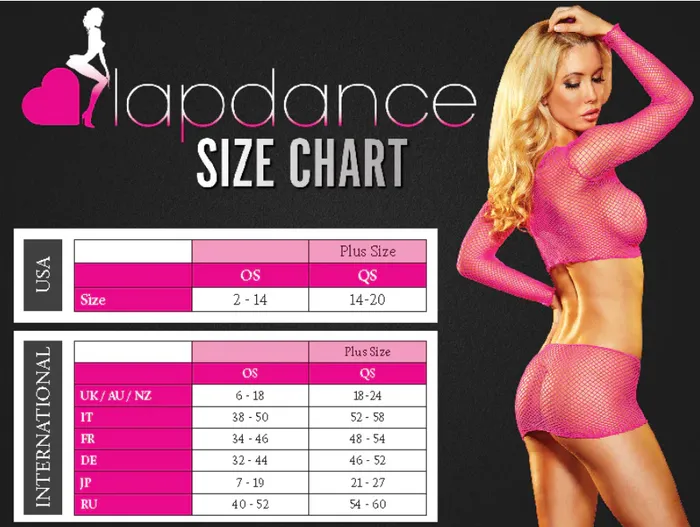 Lapdance Queen Bee Logo Elastic Booty Short Set Black Pink Lapdance Anal