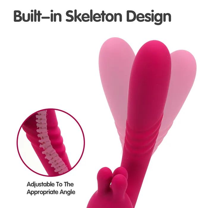 Layla Thrusting Gspot Rabbit Vibrator The Bad Peach Store Vibrators