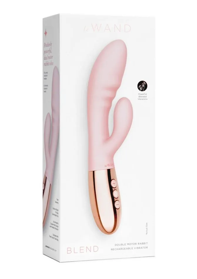 Le Wand Le Wand Blend Rechargeable Siliconel Rabbit Vibrator Female Sex Toys Le Wand Le Wand Blend Rechargeable Siliconel Rabbit Vibrator Female Sex Toys