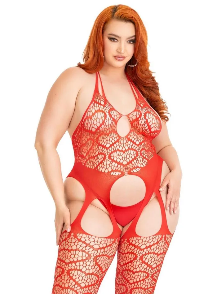 Leg Avenue Leg Avenue Seamless Heart Net Suspender Bodystocking Bodystockings Playsuits Leg Avenue Leg Avenue Seamless Heart Net Suspender Bodystocking Bodystockings Playsuits