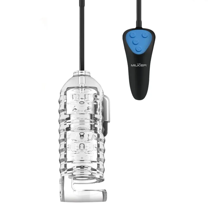 LoveBotz Anal LoveBotz 19X Mini Handheld Milker Clear