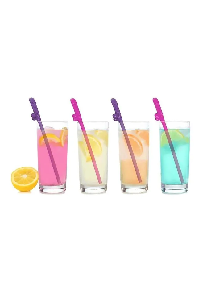Male Sex Toys Candyprints Party Super Fun Penis Party Straws