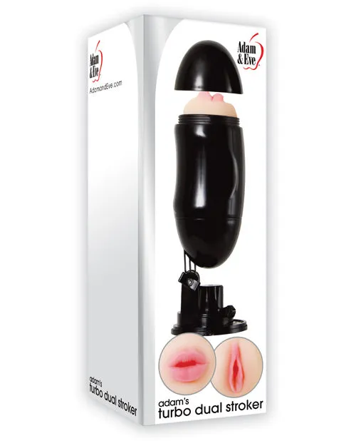 Male Sex Toys Open Desires Adam Eve Adams Turbo Dual Stroker