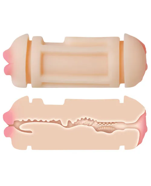 Male Sex Toys Open Desires Adam Eve Adams Turbo Dual Stroker