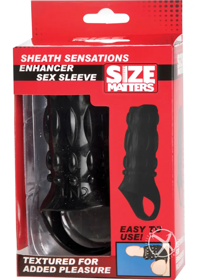 Male Sex Toys Size Matters Enhancer Sex Sleeve Size Matters