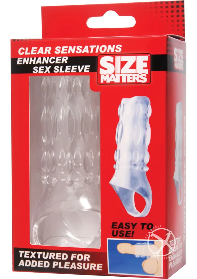 Male Sex Toys Size Matters Enhancer Sex Sleeve Size Matters