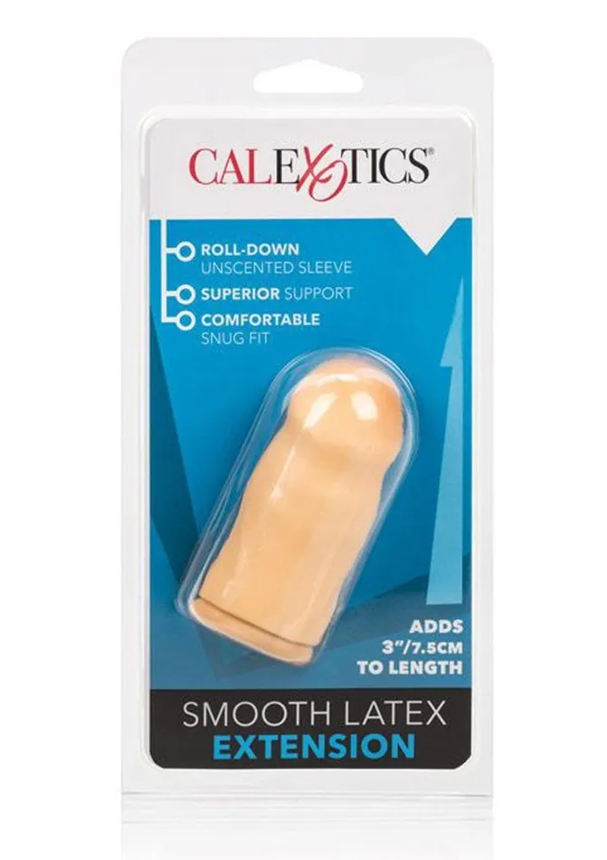 Male Sex Toys Smooth Latex Extension Extensions