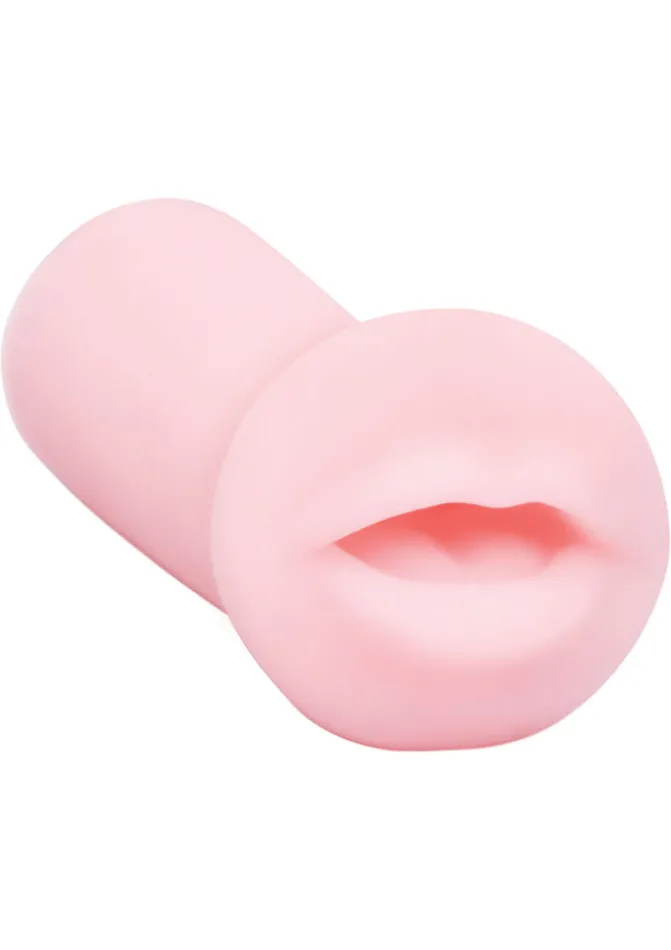 Male Sex Toys THE 9S The 9s Pocket Pink Mini Mouth Masturbator