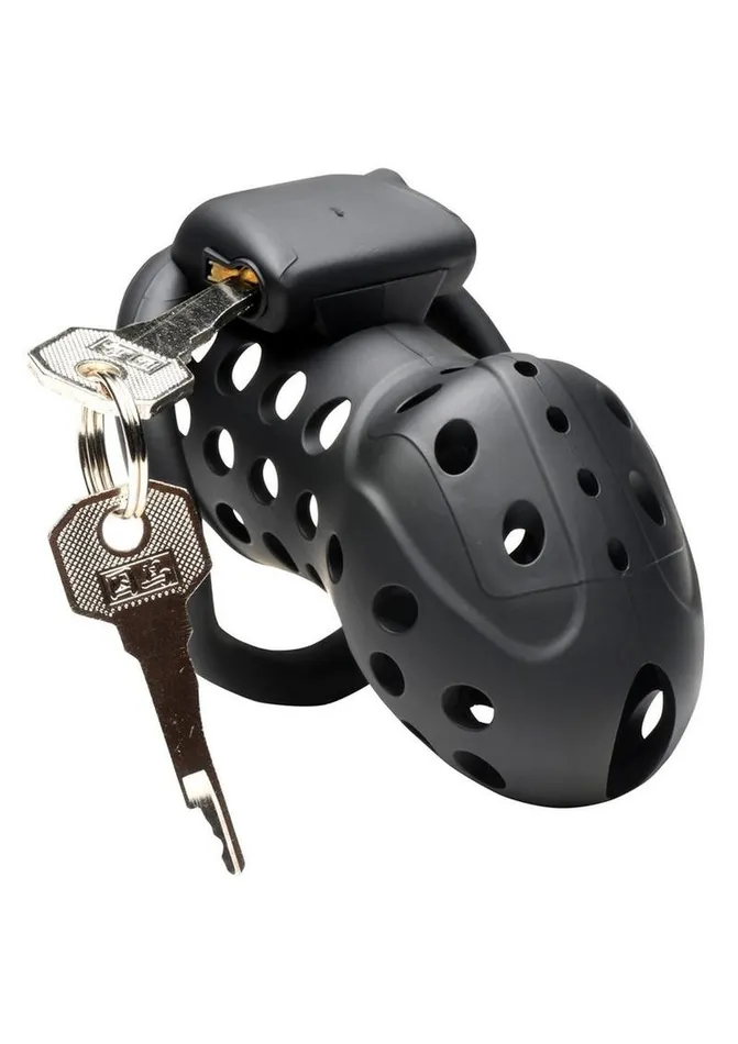 Master Series Male Sex Toys Master Series Lock Down Chastity Cage