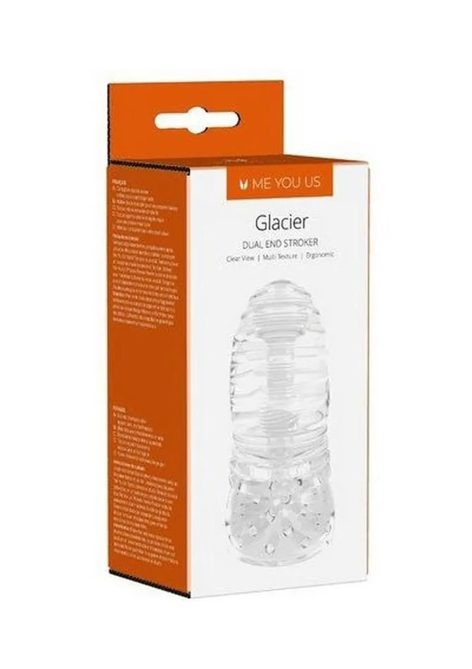 ME YOU US Glacier Dual End Stroker Masturbator Me You Us Male Sex Toys ME YOU US Glacier Dual End Stroker Masturbator Me You Us Male Sex Toys
