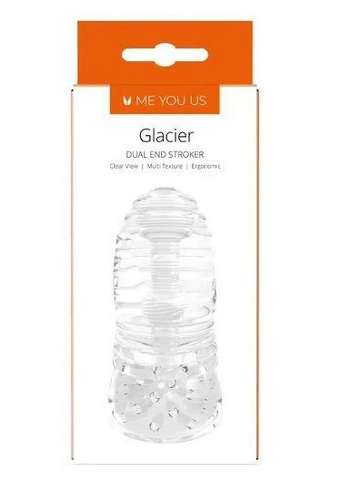 ME YOU US Glacier Dual End Stroker Masturbator Me You Us Male Sex Toys ME YOU US Glacier Dual End Stroker Masturbator Me You Us Male Sex Toys