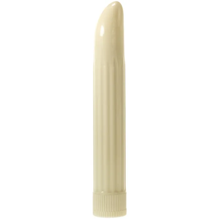 Me You Us Sensuous Ribbed Classic Vibrator Ivory Me You Us Female Sex Toys