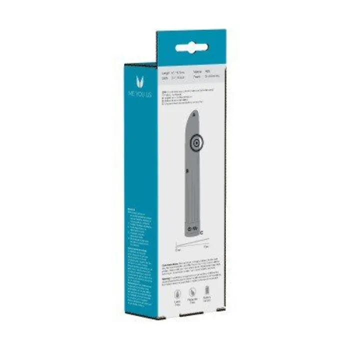 Me You Us Sensuous Ribbed Classic Vibrator Ivory Me You Us Female Sex Toys