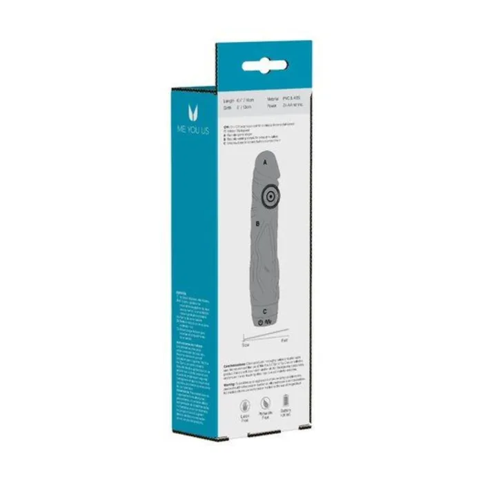 Me You Us Vibrators Me You Us Osiris 6 Realistic Vibrator Red