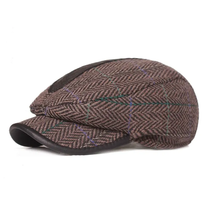 mysite Vibrators Royce Herringbone Wool Cap