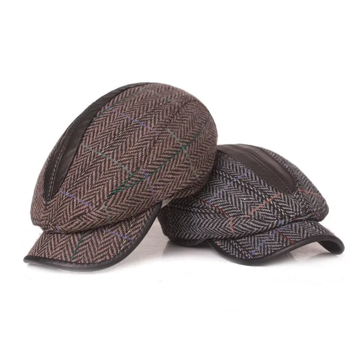 mysite Vibrators Royce Herringbone Wool Cap