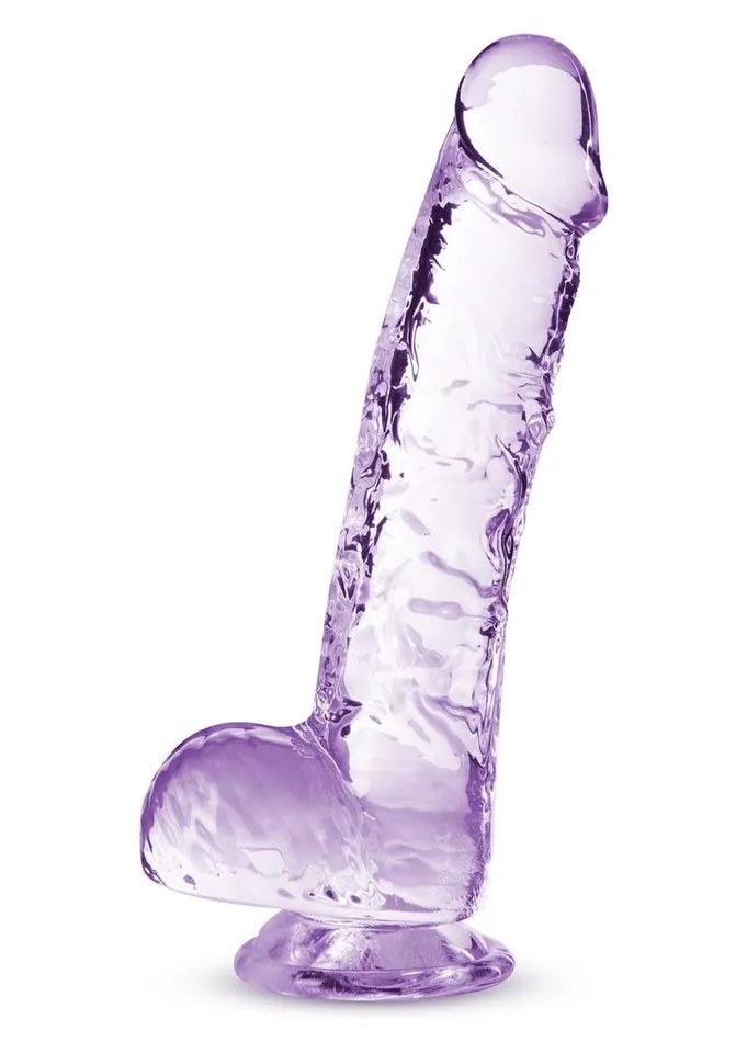 Naturally Yours Crystalline Dildo 6in Amethyst Naturally Yours Dildos