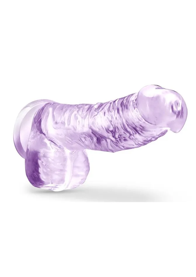 Naturally Yours Crystalline Dildo 6in Amethyst Naturally Yours Dildos