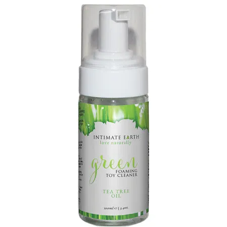 New Earth Trading LLC Couples Intimate Earth Green Foaming Toy Cleaner with Tea Tree Oil New Earth Trading LLC Couples Intimate Earth Green Foaming Toy Cleaner with Tea Tree Oil