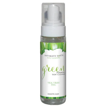 New Earth Trading LLC Couples Intimate Earth Green Foaming Toy Cleaner with Tea Tree Oil New Earth Trading LLC Couples Intimate Earth Green Foaming Toy Cleaner with Tea Tree Oil