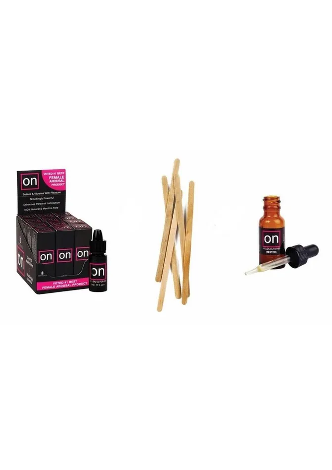 On for Her Couples On Original Arousal Oil 5ml Medium Box 12 Piece TesterSticks Refill Kit On for Her Couples On Original Arousal Oil 5ml Medium Box 12 Piece TesterSticks Refill Kit
