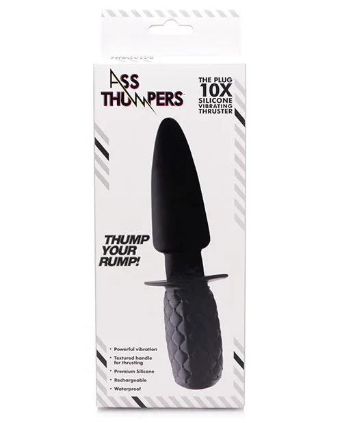 Open Desires Anal Ass Thumpers The Plug 10x Silicone Vibrating Thruster