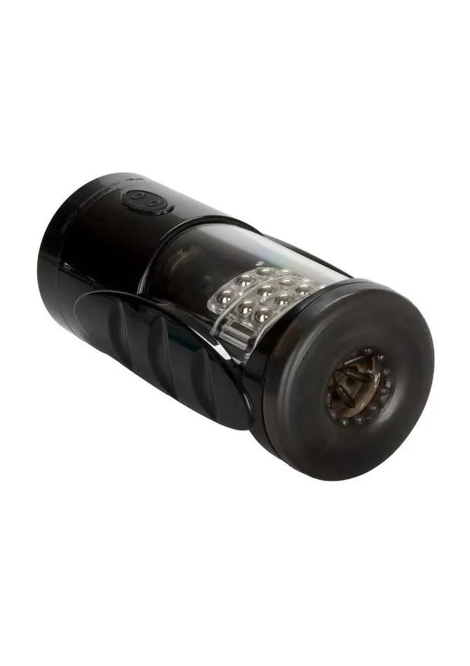 Optimum Power Male Sex Toys Optimum Power Ultimate Power Stroker Beaded Vibrating Masturbator